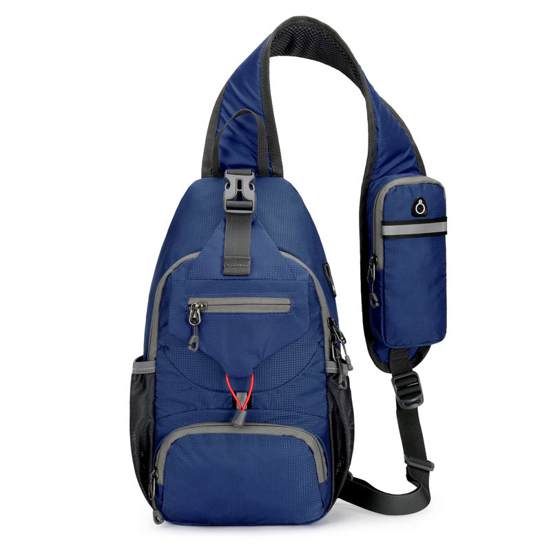 🎒 50% OFF NOW! 💧 Men's Outdoor Sling Bag – Multi-Pocket, Water-Resistant & Breathable – Perfect for Travel & Daily Use ✨