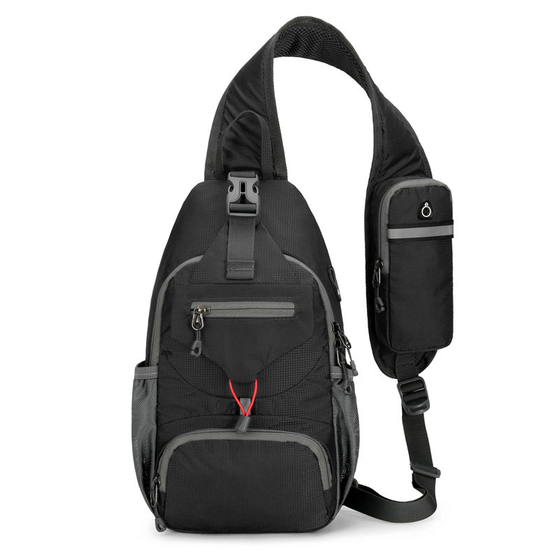 🎒 50% OFF NOW! 💧 Men's Outdoor Sling Bag – Multi-Pocket, Water-Resistant & Breathable – Perfect for Travel & Daily Use ✨