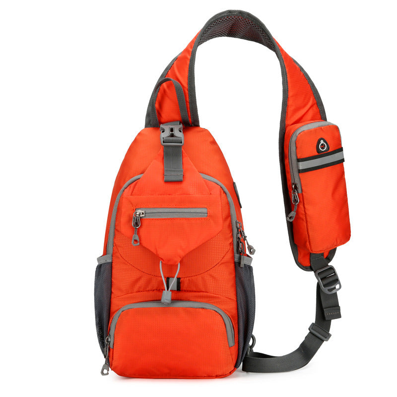🎒 50% OFF NOW! 💧 Men's Outdoor Sling Bag – Multi-Pocket, Water-Resistant & Breathable – Perfect for Travel & Daily Use ✨
