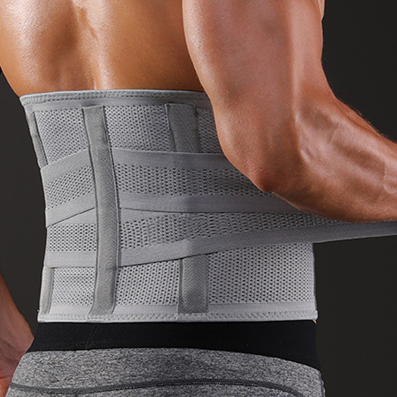 Dual-Strap Compression Back Brace with Removable Support Stays