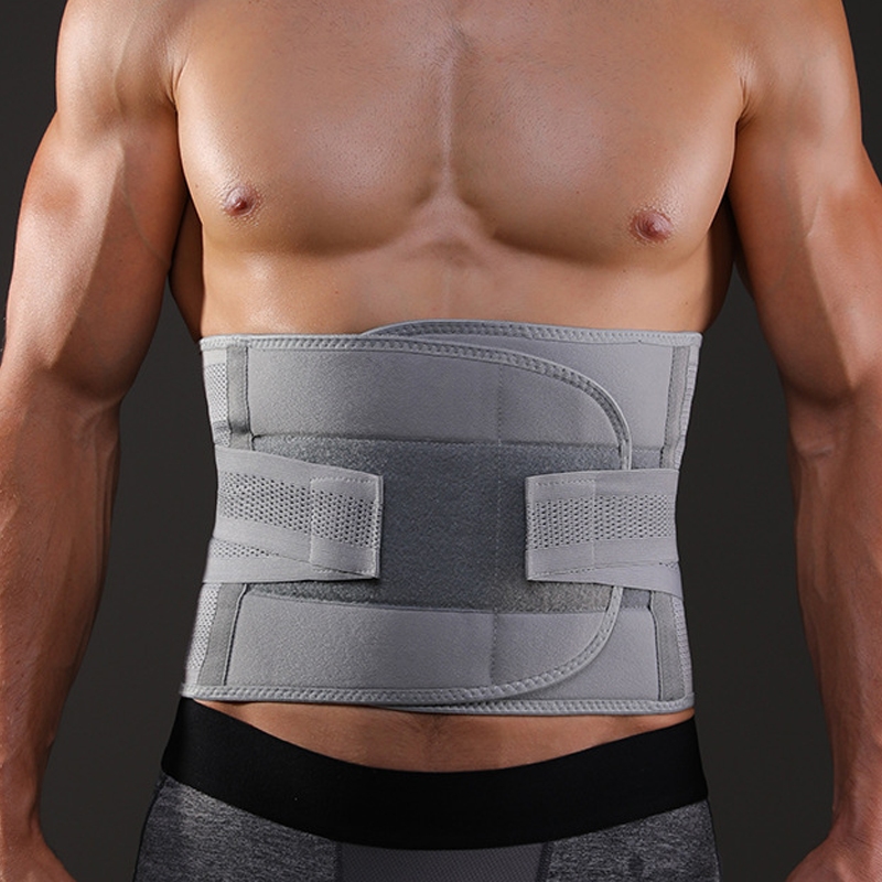 Dual-Strap Compression Back Brace with Removable Support Stays