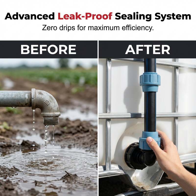 🚰 LIMITED-TIME 50% OFF! 💧 IBC Tank Fitting Set – Leak-Proof, Zinc Alloy Tap, Tool-Free, Complete ✨