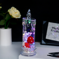 LED Rose Flower Light Candle