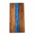 Artistic Wood and Resin Kitchen Charcuterie Board