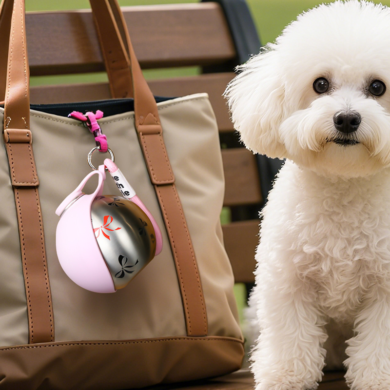 🐶🥣2-in-1 Portable Dog Water Bottle for Small Dogs - Leak-Proof & Compact