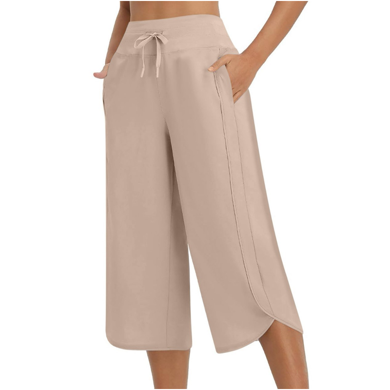 📢📢50% OFF !! ⏰Women's Casual Wide-Leg Capri Pants