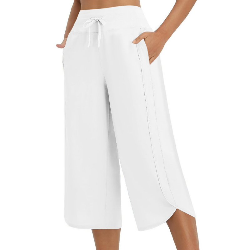 📢📢50% OFF !! ⏰Women's Casual Wide-Leg Capri Pants