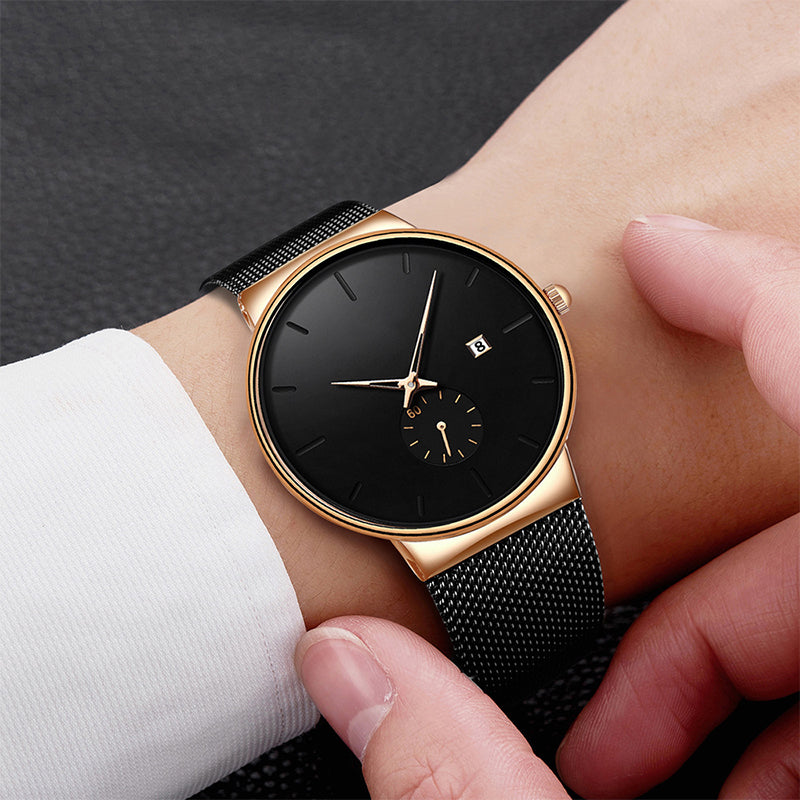 ⏳Limited-time 50% off⏰Men's Minimalist Waterproof Quartz Watch⌚