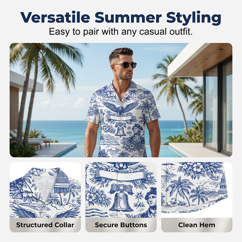 🏖️ LIMITED-TIME 50% OFF! ✨ 250th Anniversary Hawaiian Shirt – Patriotic, Soft, Breathable ✨