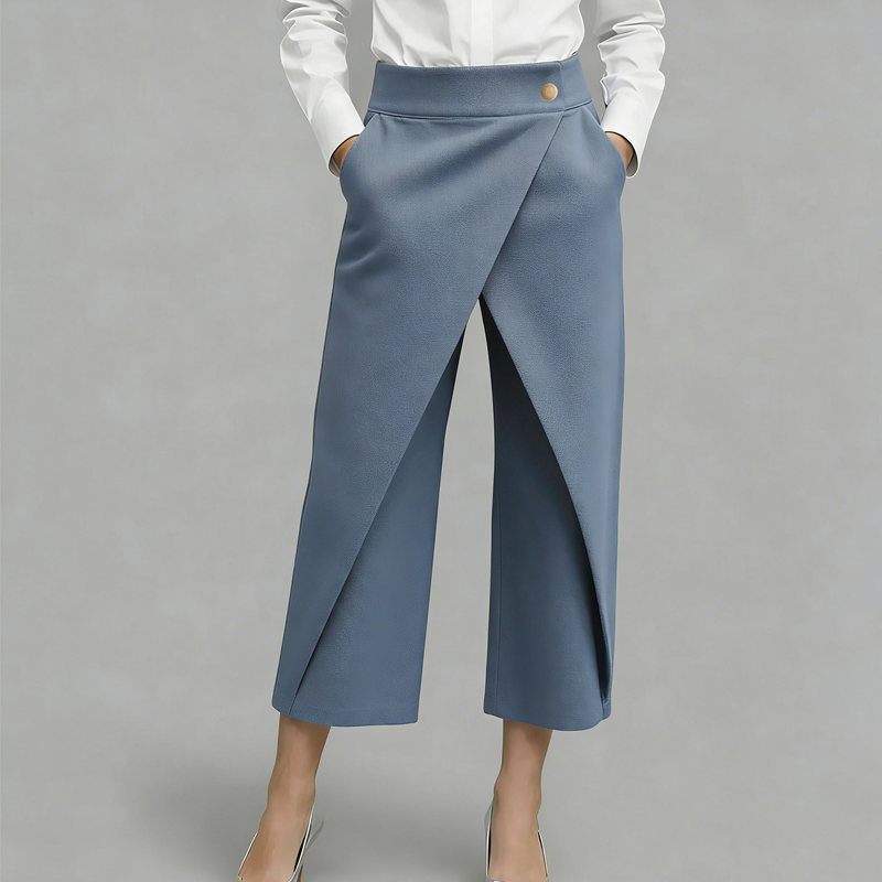 ⏳Limited-time 50% off⏰Women's Patchwork Cropped Casual Trousers👖