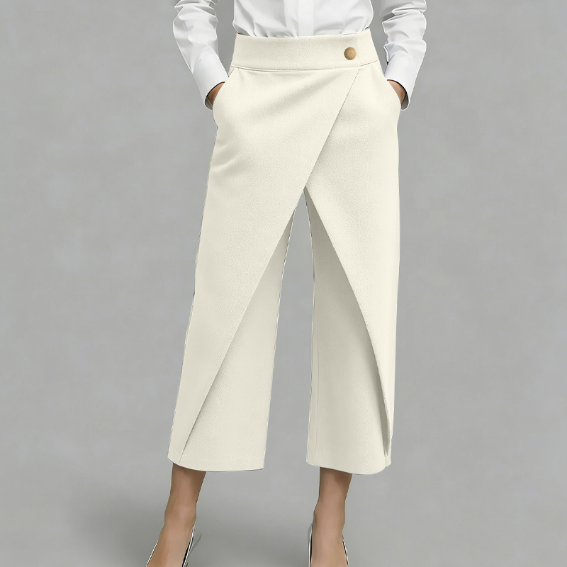 ⏳Limited-time 50% off⏰Women's Patchwork Cropped Casual Trousers👖