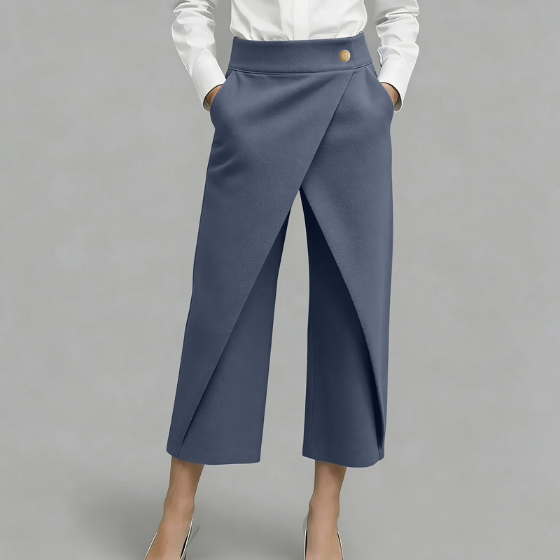 ⏳Limited-time 50% off⏰Women's Patchwork Cropped Casual Trousers👖