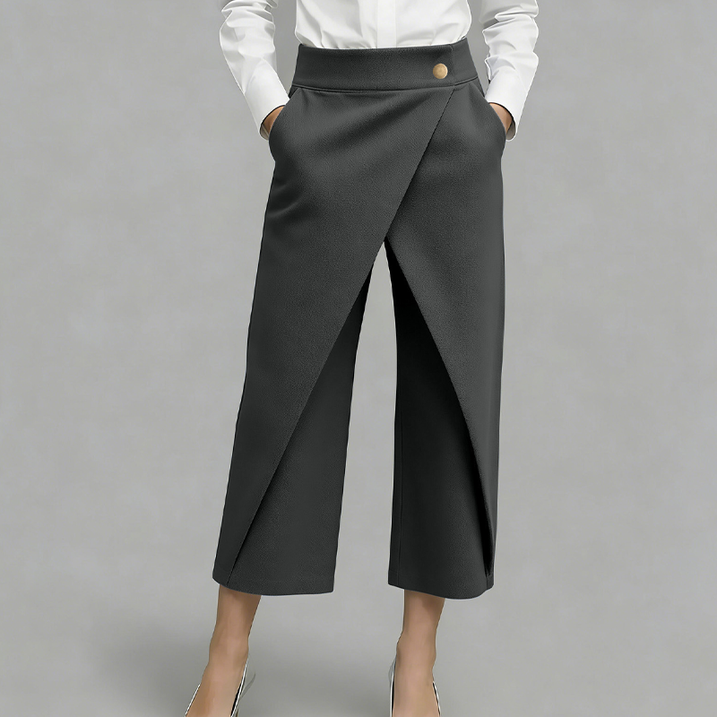 ⏳Limited-time 50% off⏰Women's Patchwork Cropped Casual Trousers👖