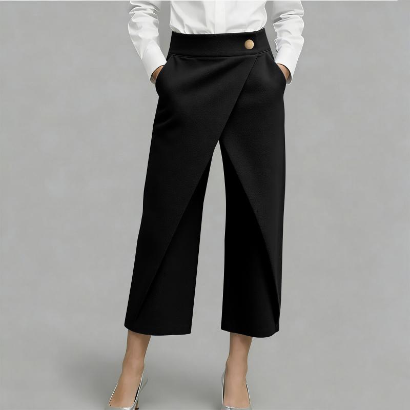⏳Limited-time 50% off⏰Women's Patchwork Cropped Casual Trousers👖
