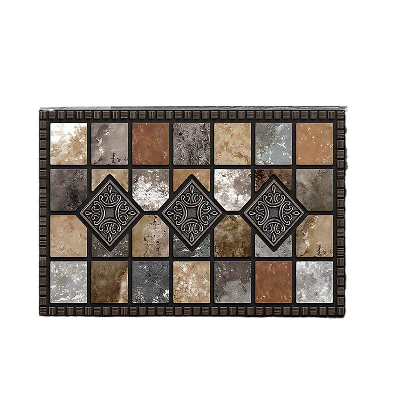 ⏳🔥LIMITED-TIME 50% OFF! 🏡 Geometric Stone Pattern Doormat – Stylish & Durable for Your Home ✨
