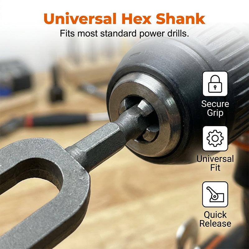 📢📢50% OFF !! ⏰Electric Drill Wire Twisting Tool Bit