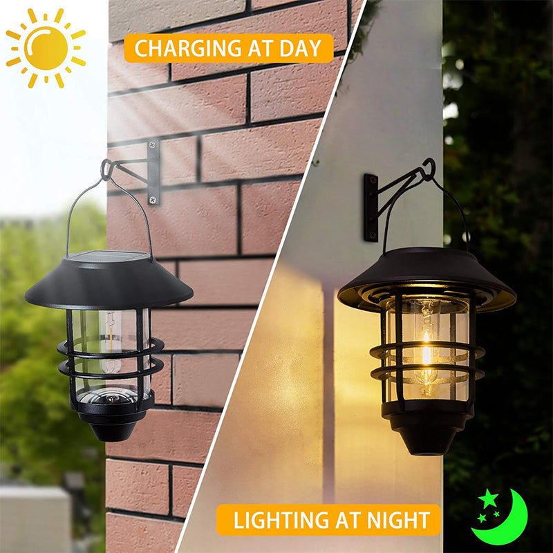 Solar Powered Hanging Lantern Light