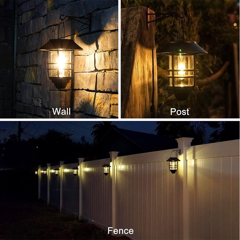 Solar Powered Hanging Lantern Light