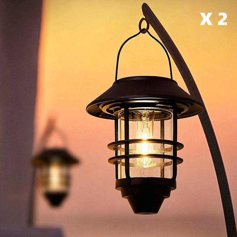 Solar Powered Hanging Lantern Light