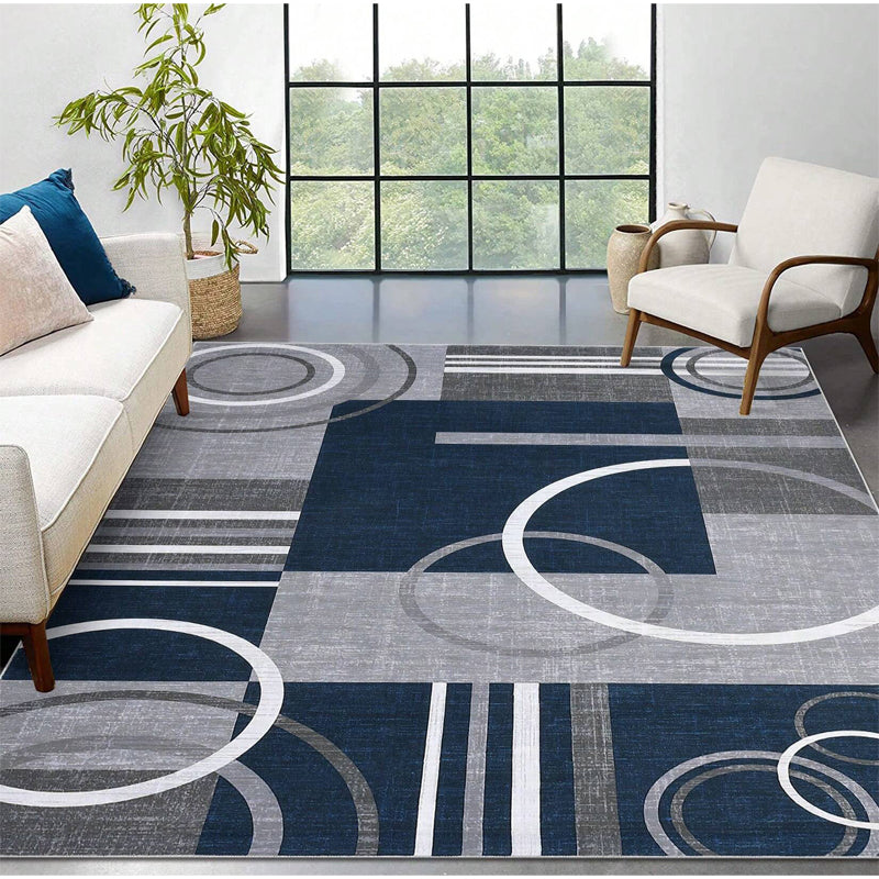 Non-Slip Low Pile Area Rug