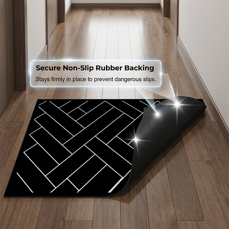 🔥 Super Absorbent Door Mat for Indoor