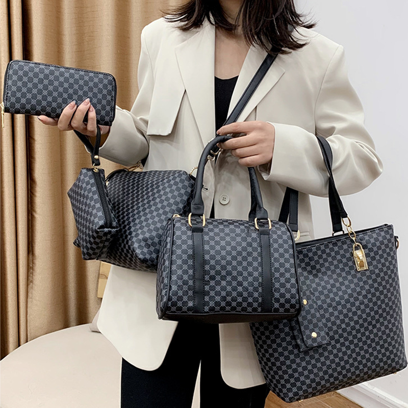 📢📢50% OFF !! ⏰Stylish 6-in-1 Mother & Baby Bag Set – Printed, Versatile Shoulder, Crossbody & Handbag for Everyday Use 🌿