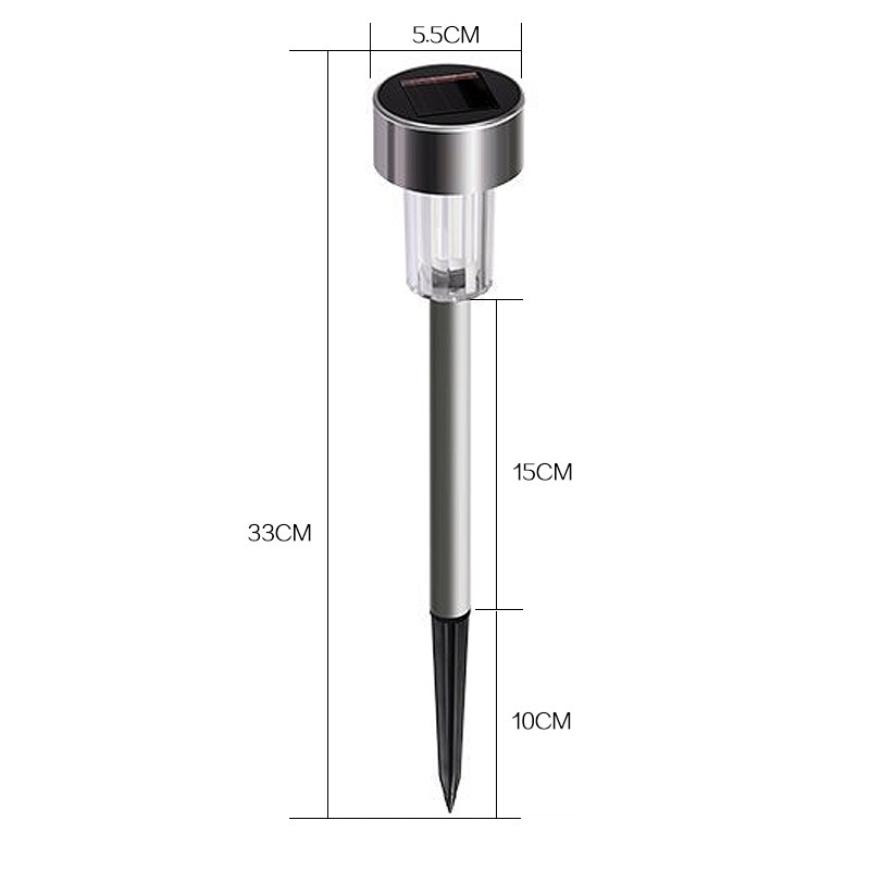 Solar Powered LED Garden Stake Light