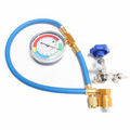 R134a AC Refrigerant Charging Hose with Gauge