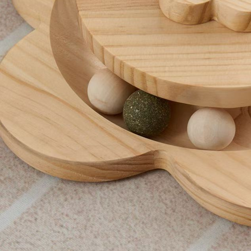 🏆LAST DAY SALE 50% OFF🔥Multifunctional Cat Activity Center with Scratcher and Toys