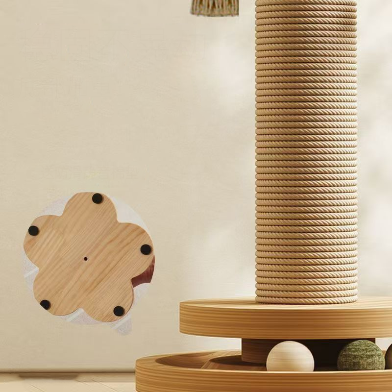 🏆LAST DAY SALE 50% OFF🔥Multifunctional Cat Activity Center with Scratcher and Toys