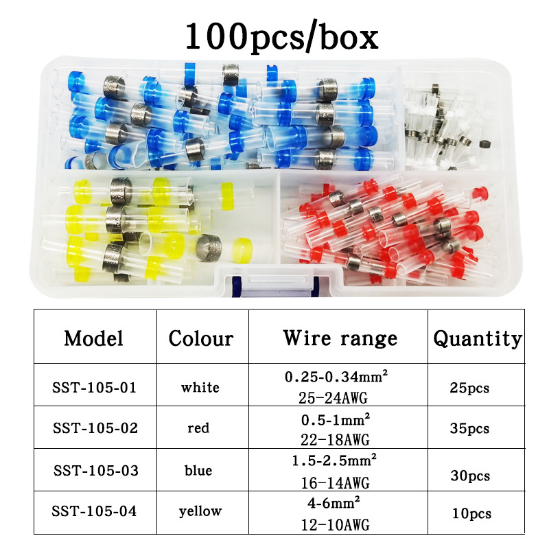 Waterproof Solder Seal Wire Connectors Kit