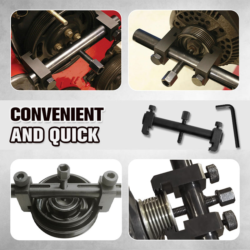 🔧 2026 Sale — Over 32,000 Sold! ⚙️ Adjustable Crank Pulley Puller – No-Slip Jaw Grip 🛠️