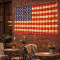 ❤️LIMITED-TIME 50% OFF!✨Patriotic Flag Net Lights – USB, Waterproof, 50,000-Hour✨