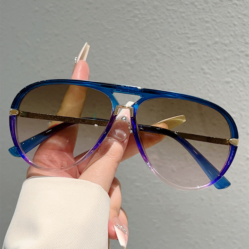 🔥 Women's Retro Double-Bridge Sunglasses