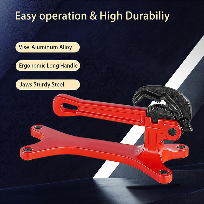 Self-Locking Portable Pipe Clamp