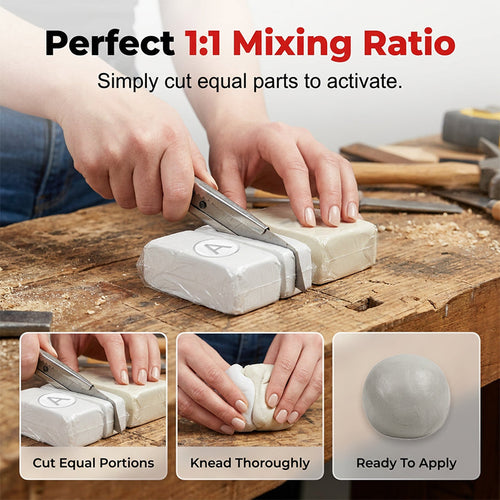 AB Epoxy Putty Stone Model Repair Clay