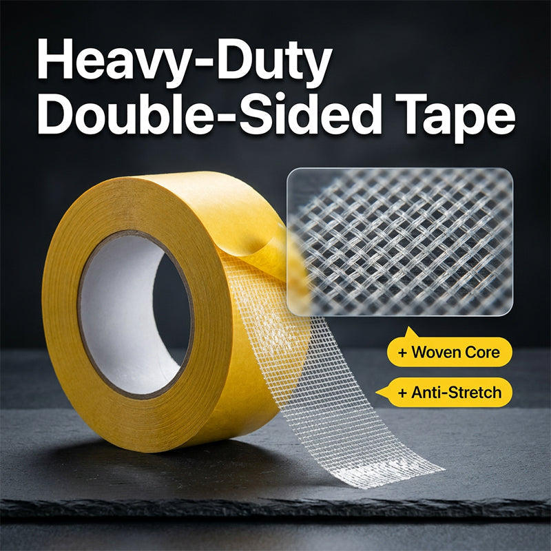 🔥⚡50K+ SOLD!🏠High-Tack Double-Sided Mesh Tape