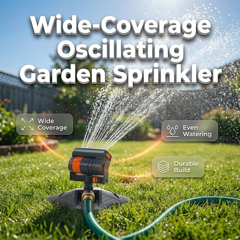 🏆 Last day special offer: 50% OFF 🔥 Over 600,000 units sold in 2026! Automatic rotating lawn sprinkler