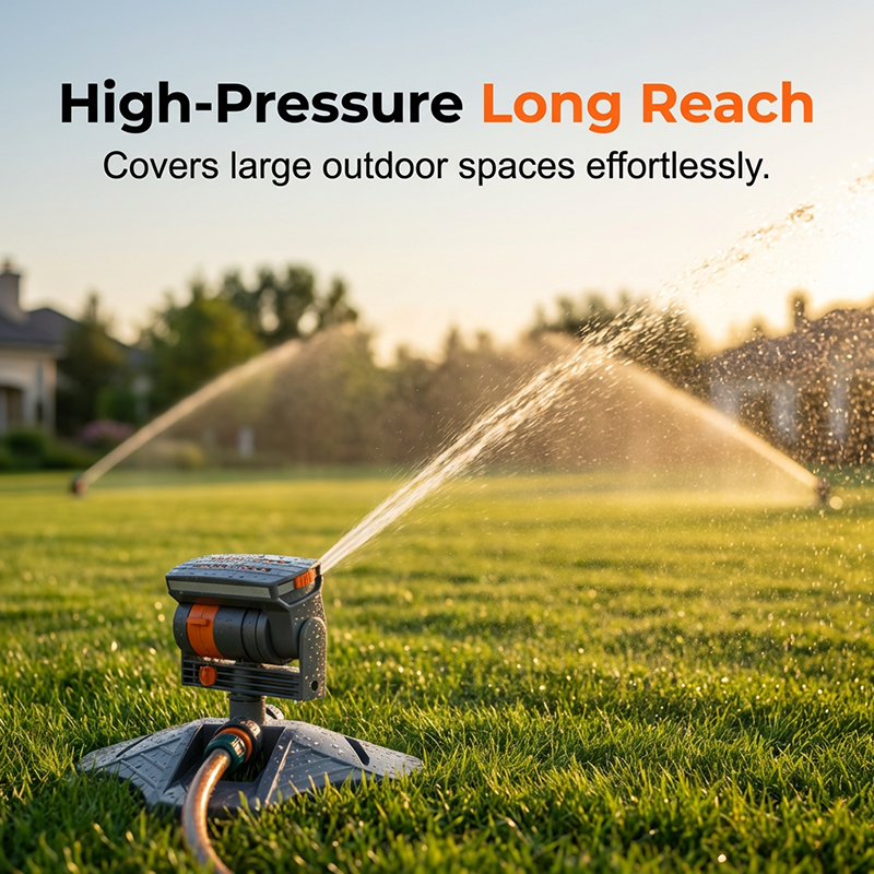 🏆 Last day special offer: 50% OFF 🔥 Over 600,000 units sold in 2026! Automatic rotating lawn sprinkler