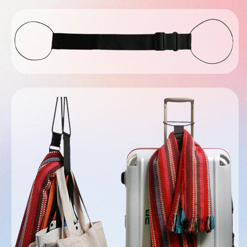 ⏳Time-Limited Special⏰Hands-Free Luggage Strap – Elastic, Secure, Lightweight Travel Essential 🛫