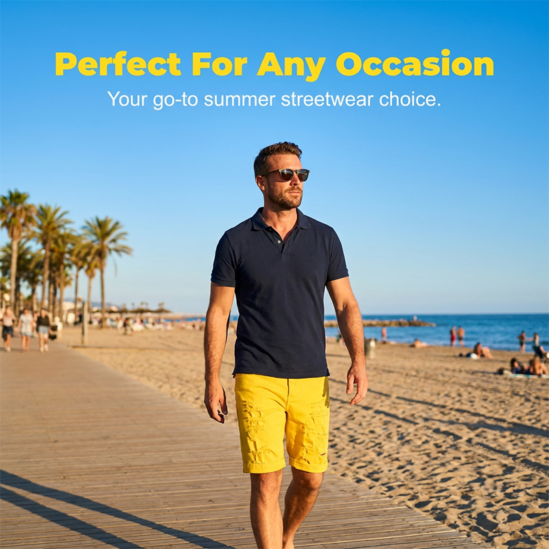 ⏳Time-Limited Special⏰Men's Casual Summer Ripped Shorts