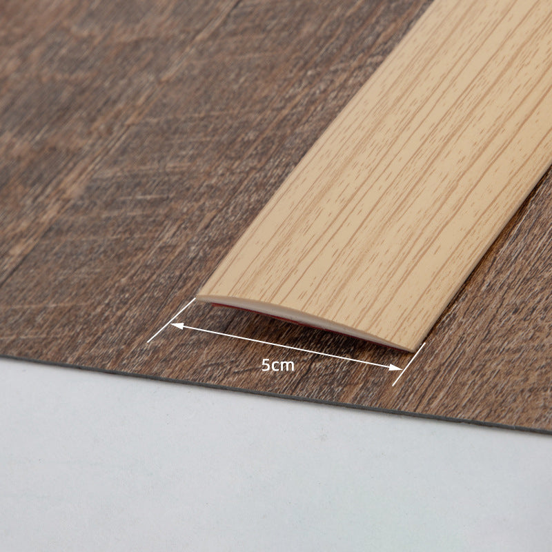 🌀Versatile Self-Adhesive Floor Transition – Flexible to Bend, Cuts to Length, Works on Tile, Wood, Laminate, Concrete