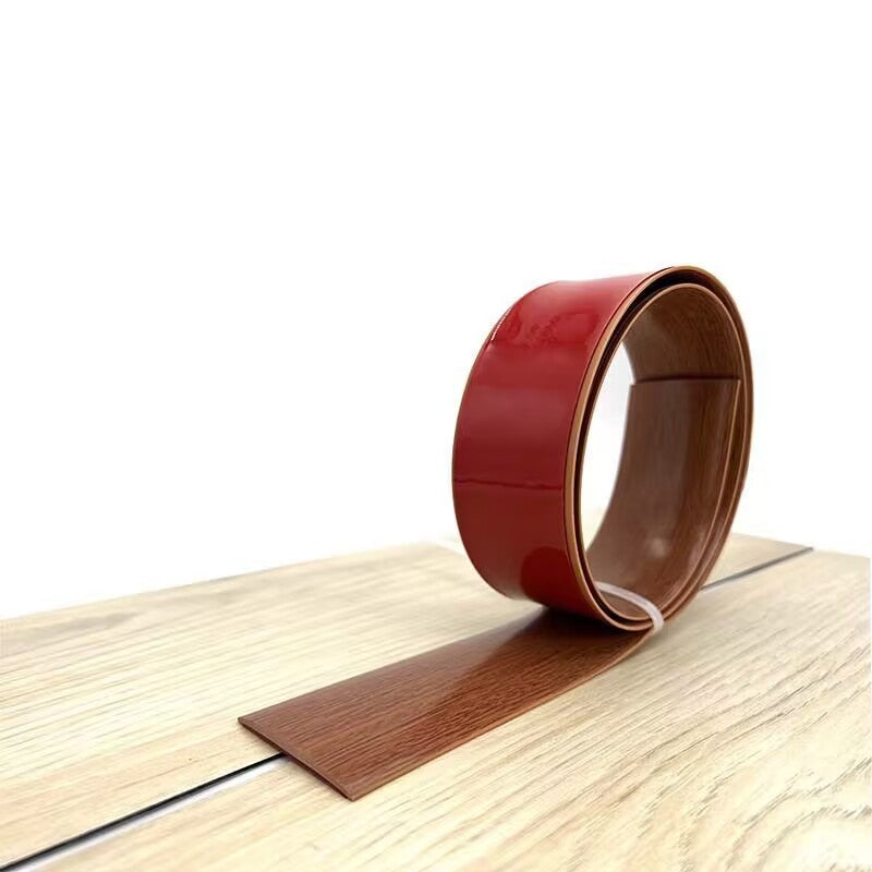 🌀Versatile Self-Adhesive Floor Transition – Flexible to Bend, Cuts to Length, Works on Tile, Wood, Laminate, Concrete