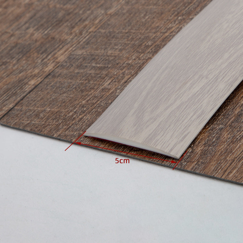 🌀Versatile Self-Adhesive Floor Transition – Flexible to Bend, Cuts to Length, Works on Tile, Wood, Laminate, Concrete