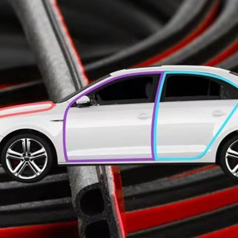 🚗 50% OFF NOW! 🔇 Self-Adhesive Car Door Rubber Sealing Strip – High-Density Rubber, Weatherproof & Noise-Reducing – Universal Fit for Cars, Trucks & SUVs 🛡️