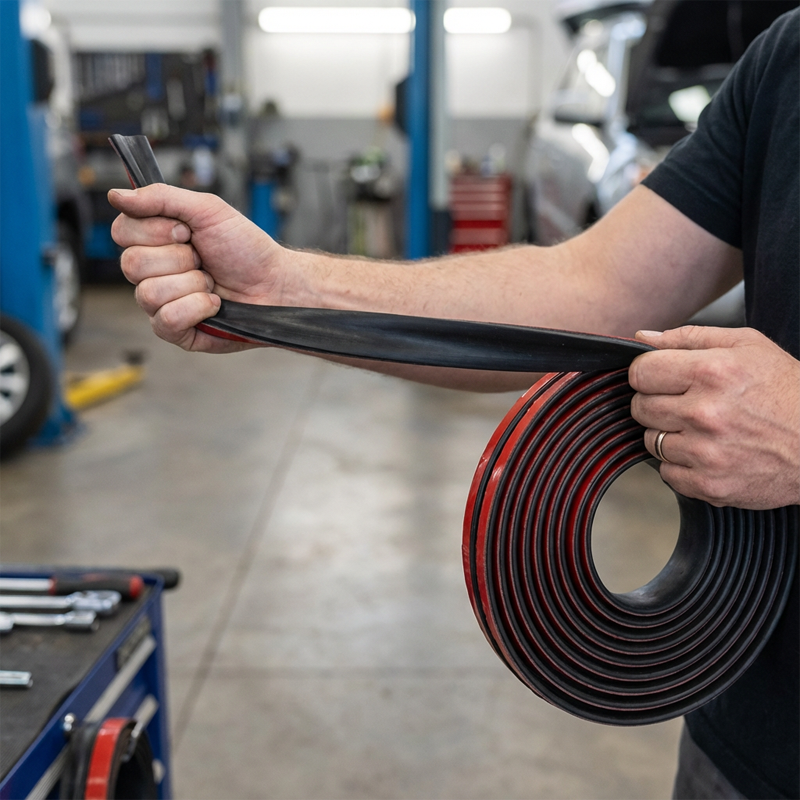 🚗 50% OFF NOW! 🔇 Self-Adhesive Car Door Rubber Sealing Strip – High-Density Rubber, Weatherproof & Noise-Reducing – Universal Fit for Cars, Trucks & SUVs 🛡️