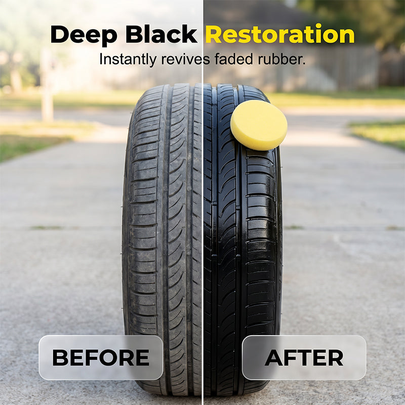 Car Tire Restorer and Shine Paste