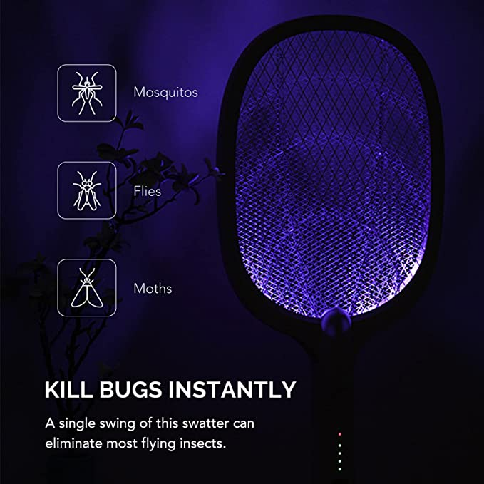 Rechargeable Electric Mosquito Killer Fly Swatter