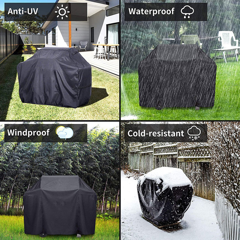 Heavy-Duty Waterproof BBQ Grill Cover