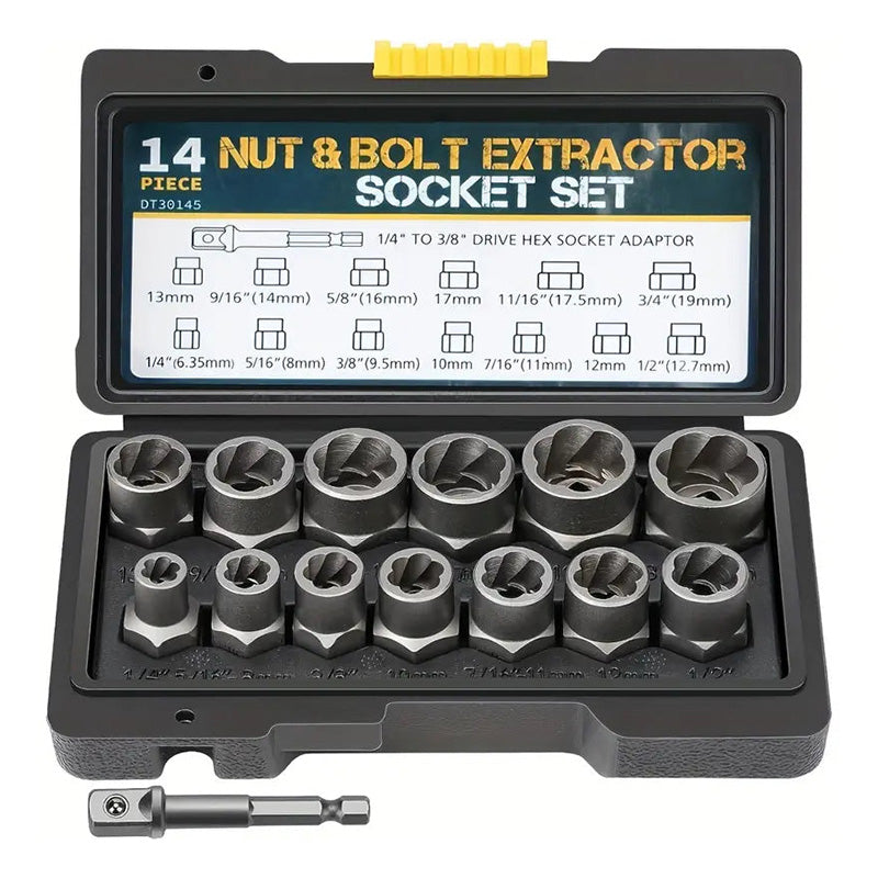 📢📢50% OFF !! ⏰Damaged Screw and Bolt Extractor Set